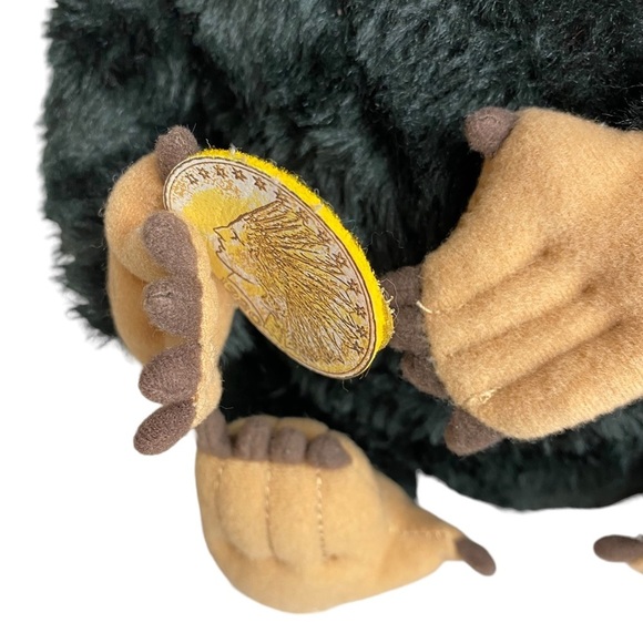 Fantastic Beasts Niffler Harry Potter Stuffed Animal Black Plush Warner Brothers - Picture 6 of 13